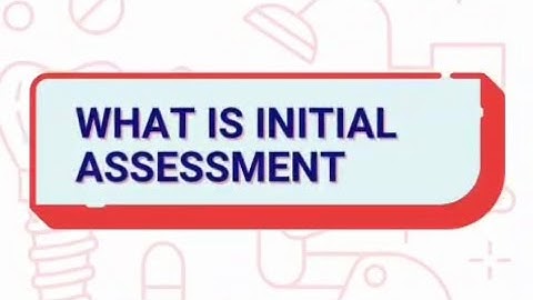 Initial assessment for the Australian dental council examinations