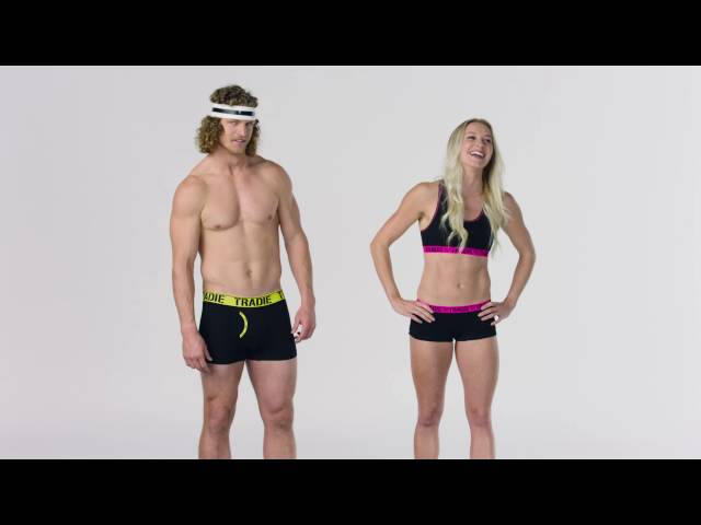 Tradie Underwear Bloopers - Featuring Nick 'Honey Badger
