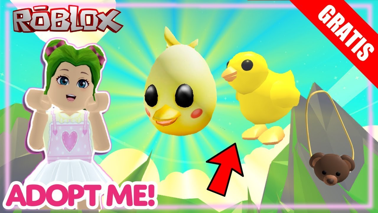 Nuevo Huevo Y Mascota Gratis En Adopt Me Roblox Nuevo Bolso De Oso Youtube - 14 adopt me en español roblox mascotas tiernas