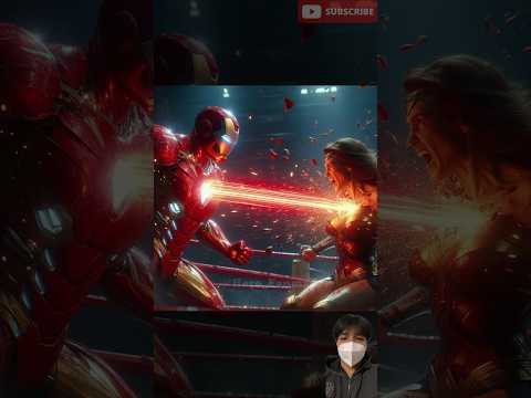 Ironman vs Wonder Woman #trendingshorts #avengers #edit #marvel #youtubeshorts #mcu #dc #viral #ai