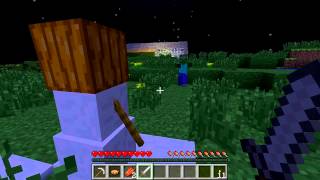 Minecraft: Beta 1.9 Pre-Release! (Village Mobs, Snow Man / Golem