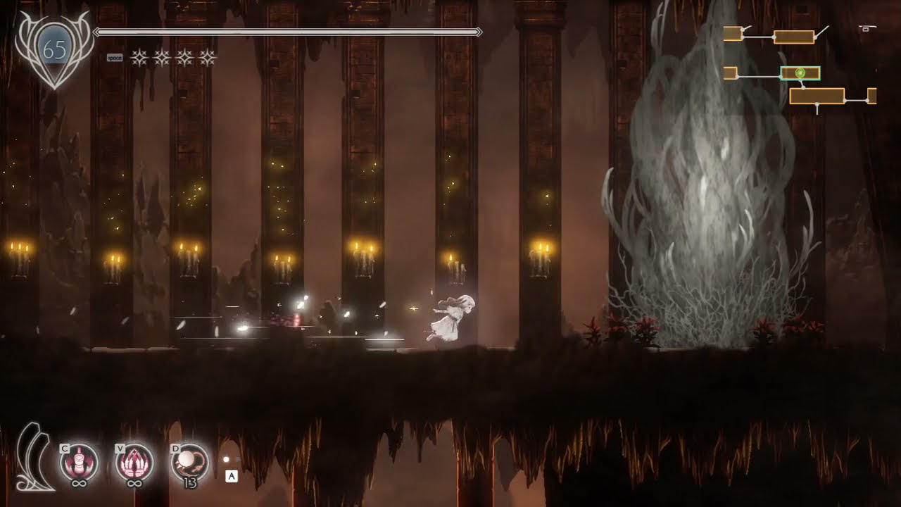 (Ender Lilies) Bottom of the Well secret with Silva & Ulv (No Julius/Champion/Sinner)