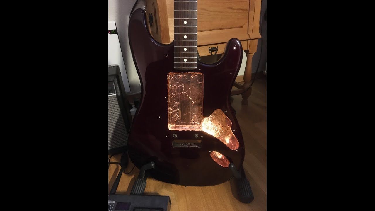 Copper shielded Stratocaster YouTube