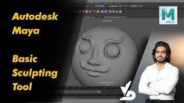 Lesson 8: Autodesk maya | Basic Sculpting Tool