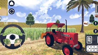 Real Tractor Driving Experience 😍 | Indian Farming Simulator 3D Gameplay screenshot 1
