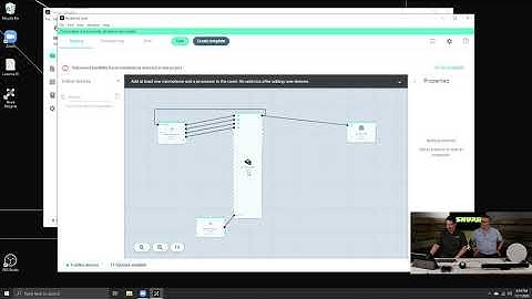 Shure IMX Room App Soft Codec Setup w/ MXA710, MXA-NMB & MXN5W-C