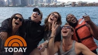Christian Slater's Handcuff Adventure | Behind The Tweet | TODAY