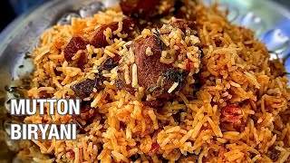 MUTTON BIRYANI : Perfect Half KG Mutton Dum Biryani Recipe | Biryani For Small Families