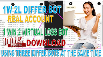 THIS IS THE WAY YOU CAN MAKE MONEY QUICKLY💲👌💲USING DIFFER BOT 💲IN BINARYTOOLS.IO💰🔥🌷REAL ACCOUNT