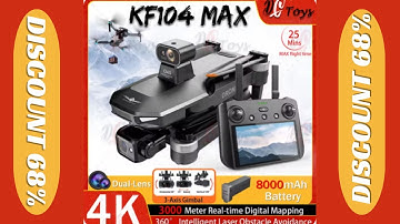 KF104 MAX2 4K Dual Camera Professional Drone Review