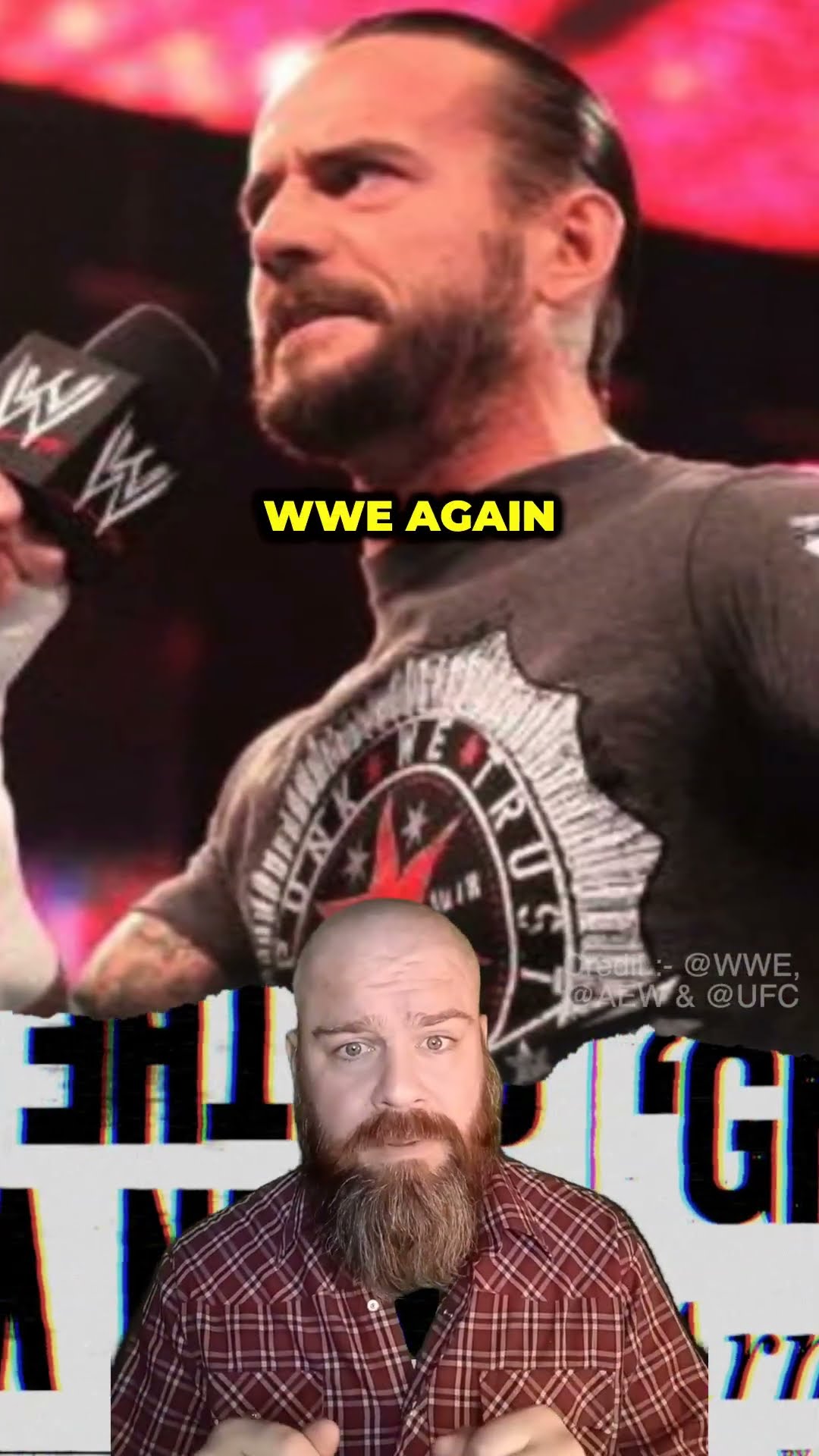 What was CM Punk's beef with WWE? #CMPunk #WWE #AEW #WrestleMania #VinceMcMahon #SHORTS