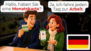 🇩🇪 🚆 Stop Overpaying! Learn German Train Travel Conversations | A1-A2