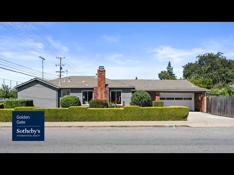 1107 Cedar St, San Carlos, CA home video tour