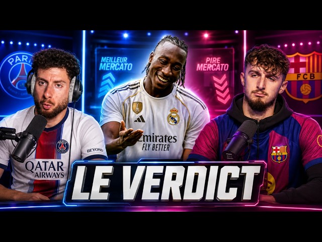 QUI A GAGNÉ LE MERCATO ? NOTRE TOP ET NOTRE FLOP