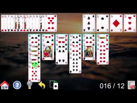 Flower Garden Solitaire - How to Play - YouTube