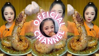 Sosis darah (hati babi) | Xiao Yu Mukbang 128 | Facebook : ZBX888