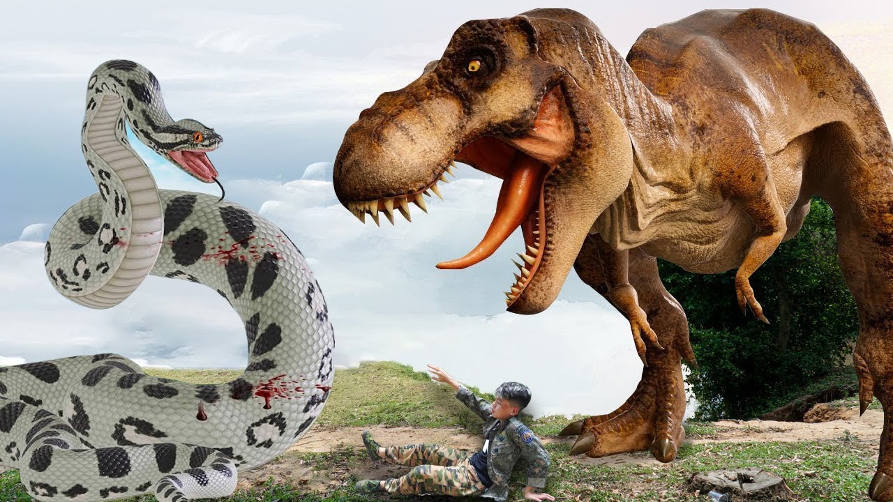 The Best Of Dinosaur Attack 2023 T Rex Vs Elephant Jurassic Park 