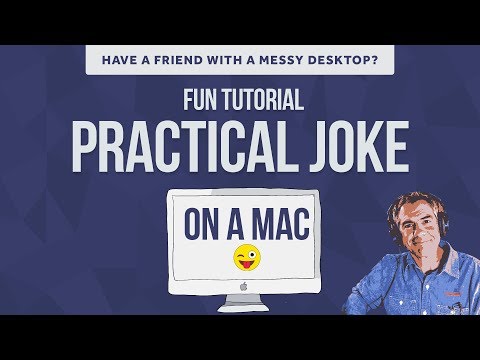 Practical Joke on Mac: Un-Clickable Desktop Icons!!