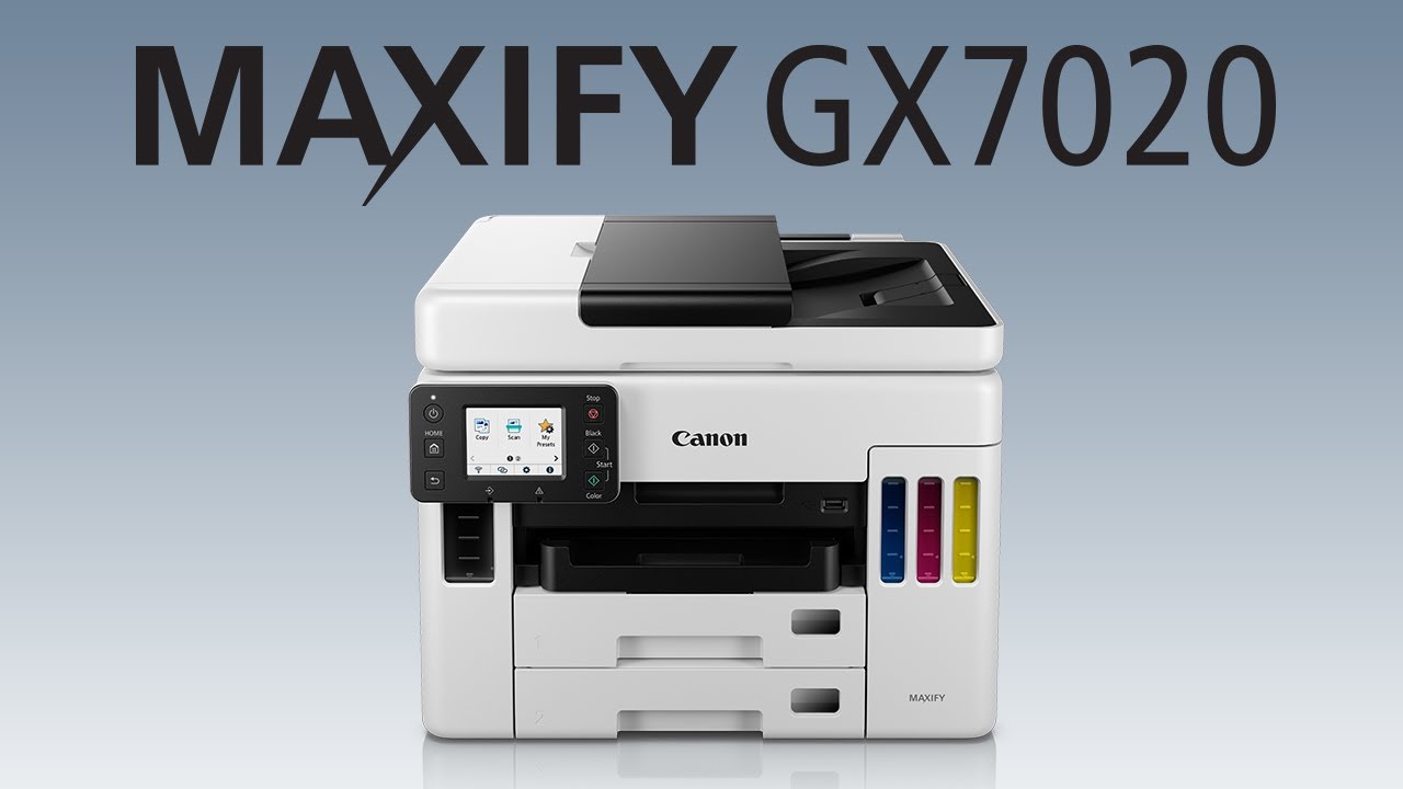 Canon GX7020 Wireless MegaTank Small Office All-in-One Printer