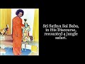 When Sathya Sai went on an elephant safari | One Minute Wisdom | Daily Motivation