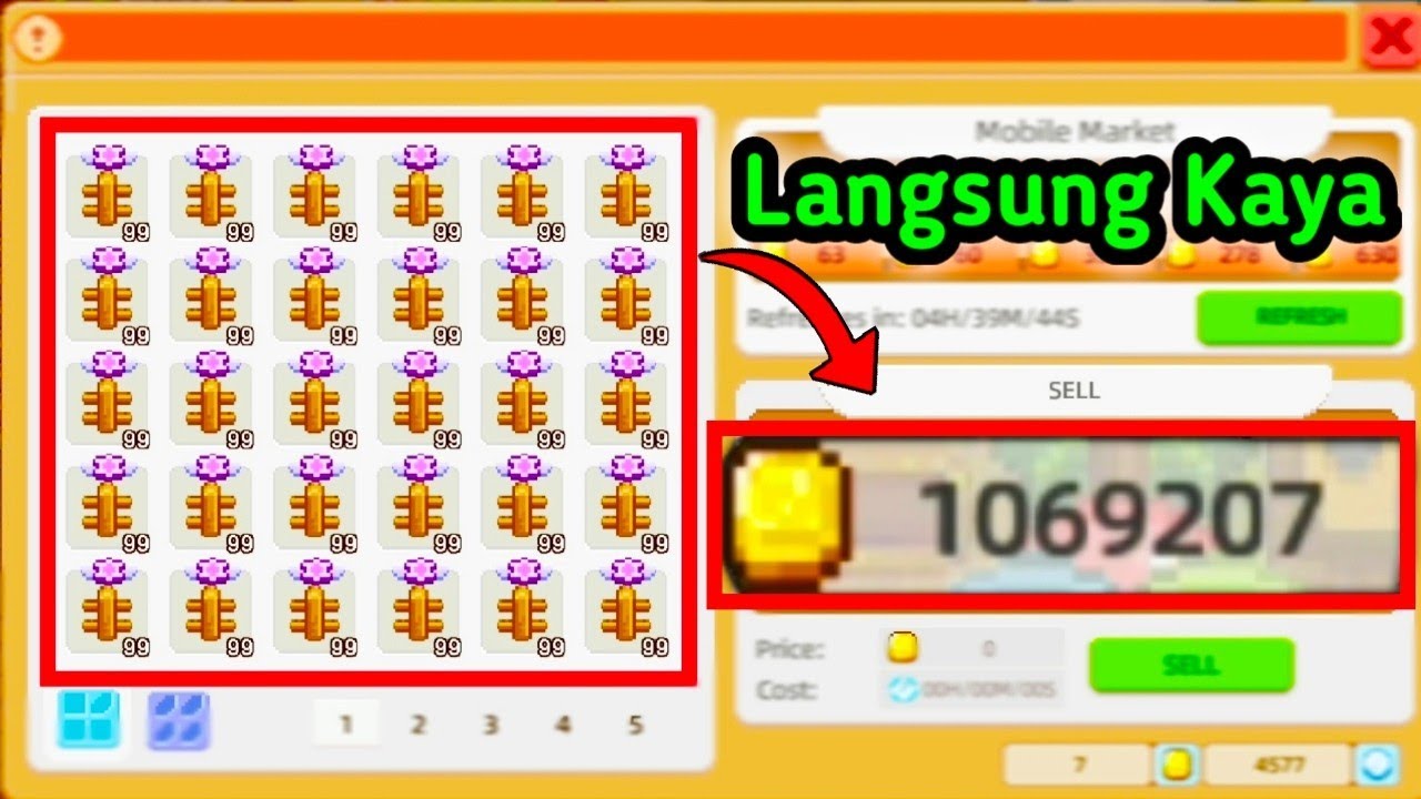 Wow!? Auto Kaya Hanya Jual??  - Harvest Town