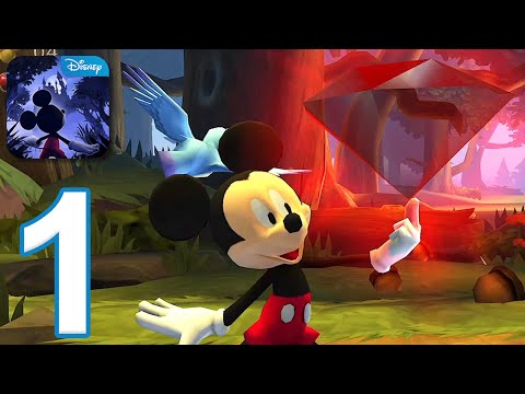 Castle of Illusion Mobile - Gameplay Walkthrough Part 1 - Tutorial (iOS, Android)