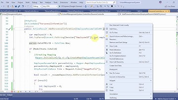 School Management System Part 54 Employee Resume Form in C# C Sharp ASP NET MVC