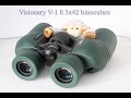 Visionary V-1 8.5x42 binoculars review. Updated 2022