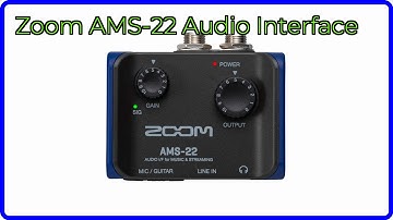 REVIEW (2025): Zoom AMS-22 Audio Interface. ESSENTIAL details.