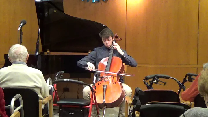 Bach Cello Suite No. 2 in D minor, Prelude Samuel ...