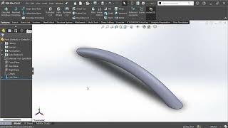 Casted aluminum door handle design tutorial using Solidworks