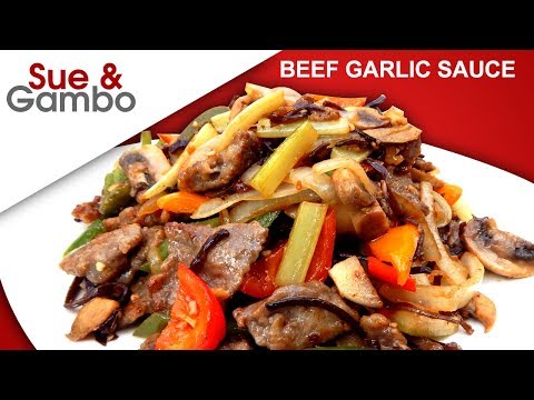 beef in hot garlic sauce