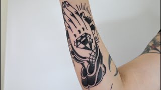 How To Tattoo | Traditional Tattoo | Zhi Tattoo | Time-Lapse #tattoo  screenshot 1