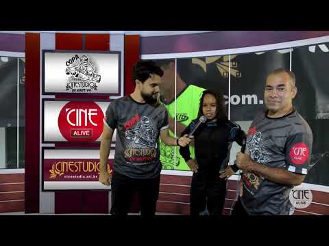 KART - Piloto Gabriel Fernandes patrocinado pelo CINESTUDIO