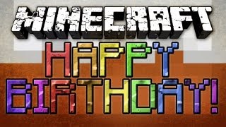 Minecraft Happy Birthday With Noteblocks And Fireworks!!! Minecraft Happy Birthday With Noteblocks And Fireworks!!!