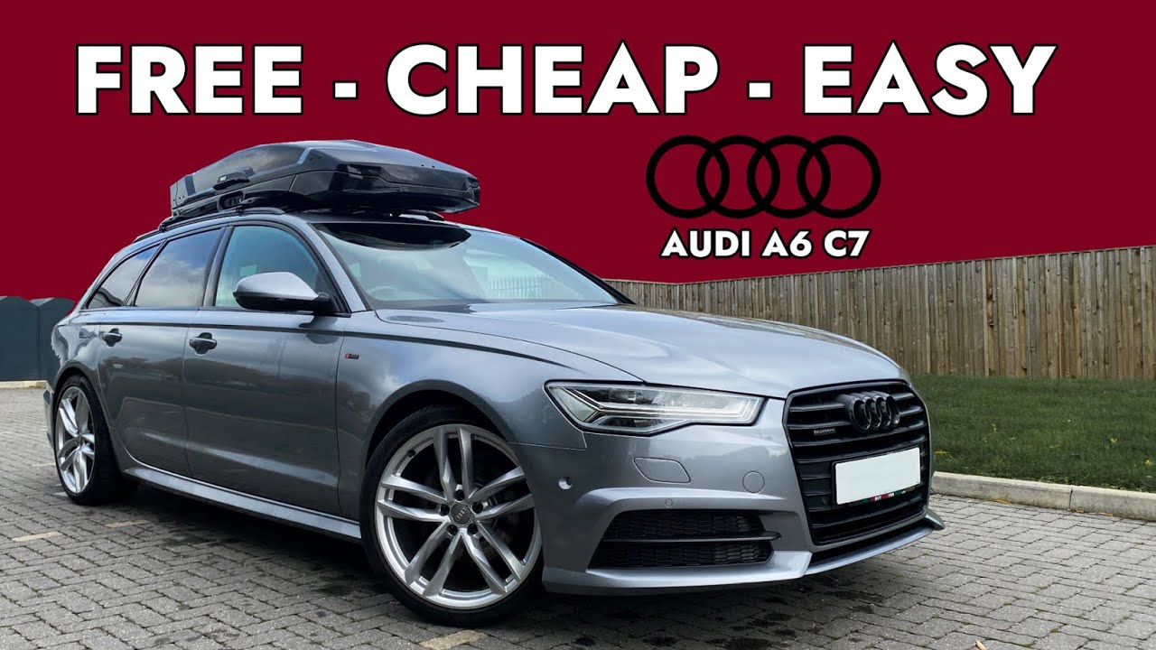 Audi A6 C7 Free - Cheap - Easy & Best Upgrades & Modifications (FREE  CARPLAY) 