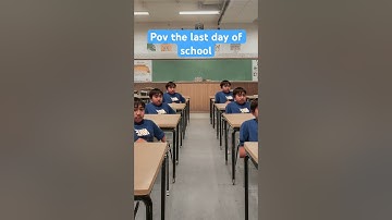 POV the last day of school Part 2 #funny #school #schoollife #schoolmemes #teacher #memes #viral