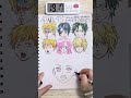45分で何ができる？『て』から始まる名前のキャラ何人描けるか検証してみた #Shorts