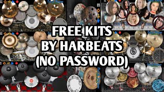 FREE KITS BY HARBEATS (REAL DRUM APP)