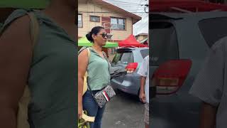 This Happened Today in Guyana at the Stabroek market with Mr. Mohamed