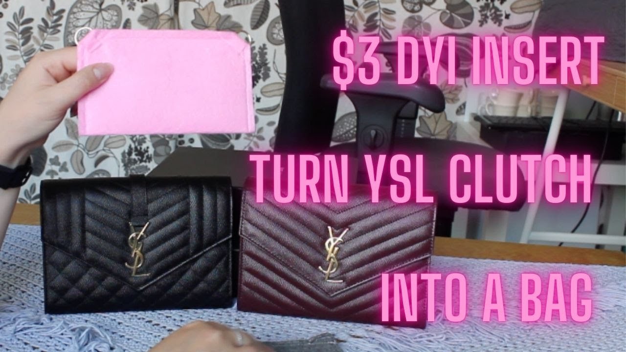 The Best Bag Hack: Converting a Clutch into a Bag - YesMissy