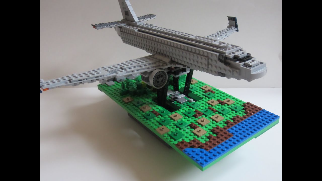 Lego custom MOC: IT'S A PLANE! - YouTube