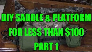 DIY SADDLE & PLATFORM FOR UNDER $100