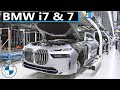 2023 bmw 7 production  luxury car assembly   german factory