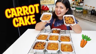 Carrot Cake Recipe with Costing