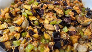 SICILIAN CAPONATA by Betty and Marco  Quick and easy recipe