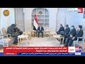 الرئيس عبد الفتاح السيسي يستقبل مستشار رئيس جمهورية جنوب السودان للشؤون الأمنية