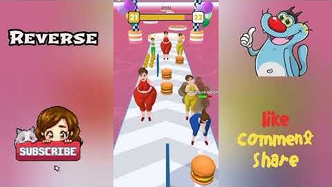 Forward vs Reverse Gaming in Gassy Run With Oggy | All Levels Gameplay