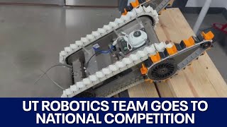 University of Texas robotics team goes to national competition | FOX 7 Austin