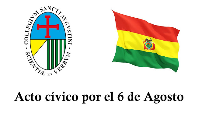 Acto cívico por el 6 de Agosto